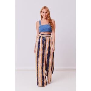 Farm Rio Wide Leg Pant Sz M